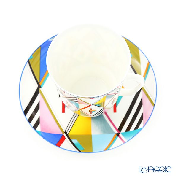 ロシア食器 インペリアル・ポーセリン ムーブメント ティーカップ＆ソーサー No.3 165ml