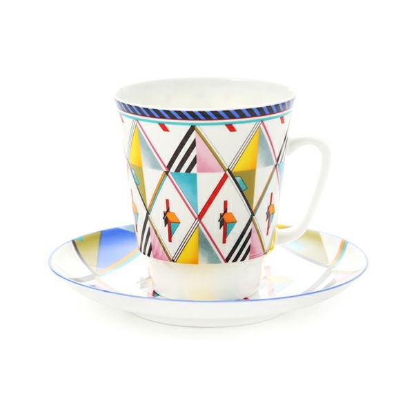 ロシア食器 インペリアル・ポーセリン ムーブメント ティーカップ＆ソーサー No.3 165ml