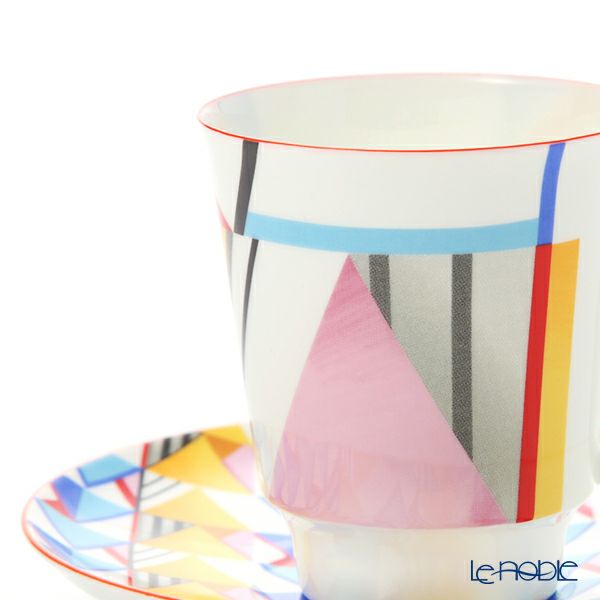 ロシア食器 インペリアル・ポーセリン ムーブメント ティーカップ＆ソーサー No.4 165ml