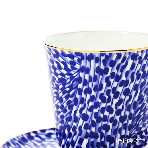 ロシア食器 インペリアル・ポーセリン ムード ティーカップ＆ソーサー クワイエット（メイ） 165ml