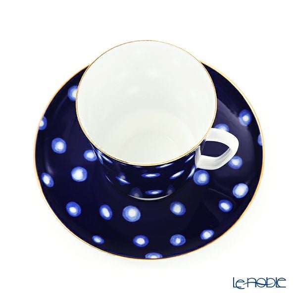 ロシア食器 インペリアル・ポーセリン ムード ティーカップ＆ソーサー パルス（メイ） 165ml