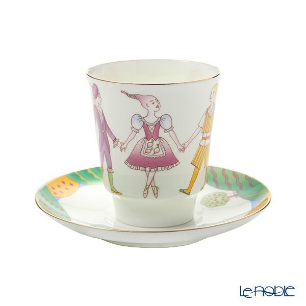 ロシア食器 インペリアル・ポーセリン バレエコレクション 3ピースセット チポリーノ