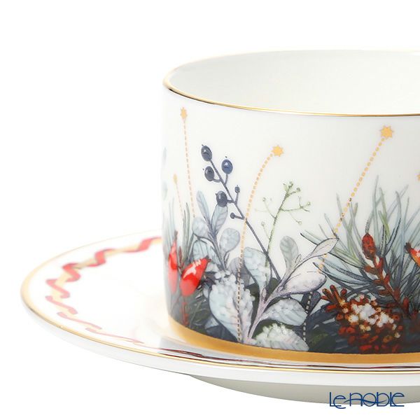 ロシア食器 インペリアル・ポーセリン カレンダー ティーカップ＆ソーサー 250ml