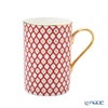 ロシア食器 インペリアル・ポーセリン スカーレット マグカップ No.2 ホワイト 400ml
