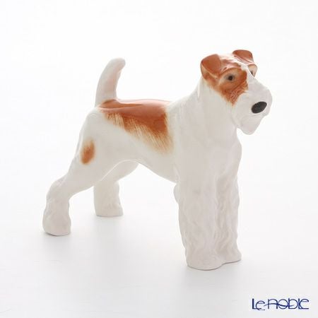 ロシア食器 インペリアル・ポーセリン フィギュリン フォックステリア 11.6cm