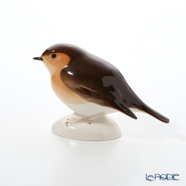 ロシア食器 インペリアル・ポーセリン フィギュリン ロビン（コマドリ） 8.7cm