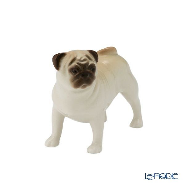 ロシア食器 インペリアル・ポーセリン フィギュリン パグ スタンディング