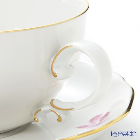 アウガルテン（AUGARTEN） マリアテレジア ピンク（50983） バラ ティーカップ＆ソーサー 250ml（062）