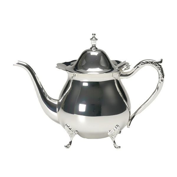 早川シルバー ローズ ティーポット 5人用 870ml C05-50【洋白】