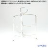 【銀メッキ製品】早川シルバー 折りたたみティースタンド シンプル 2段 プレート 23cm用 19-40