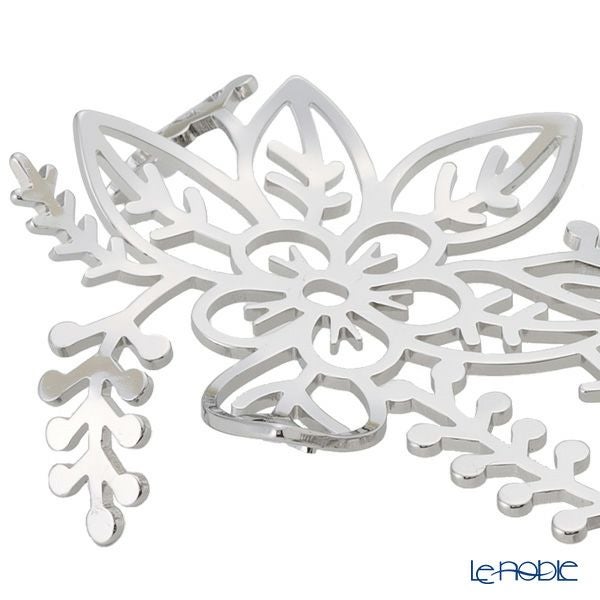 ディ・エクリュデザイン おしぼりスタンド 花 T0117 16×6cm ステンレス製