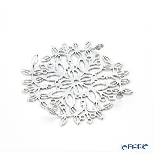 ディ・エクリュデザイン コースター ローザ T0112 12cm ステンレス製