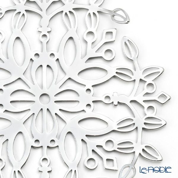 ディ・エクリュデザイン コースター ローザ T0112 12cm ステンレス製