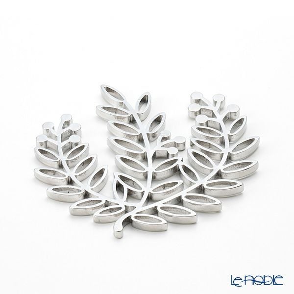 ディ・エクリュデザイン プチトリベット リーフ T0237 12cm ステンレス製