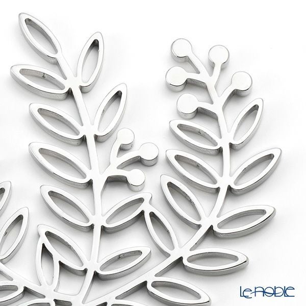 ディ・エクリュデザイン プチトリベット リーフ T0237 12cm ステンレス製