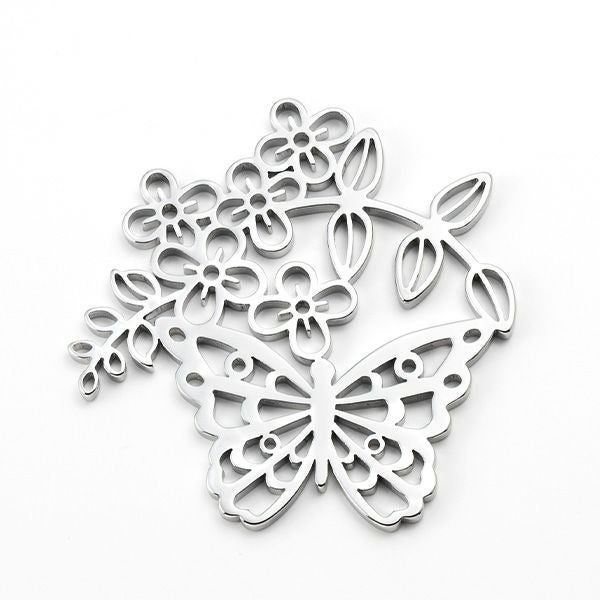 ディ・エクリュデザイン プチトリベット プチパピヨン T0238 12cm ステンレス製