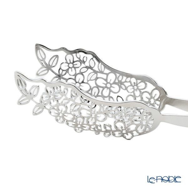 ディ・エクリュデザイン トング L プチフラワー 20cm T0413 ステンレス製