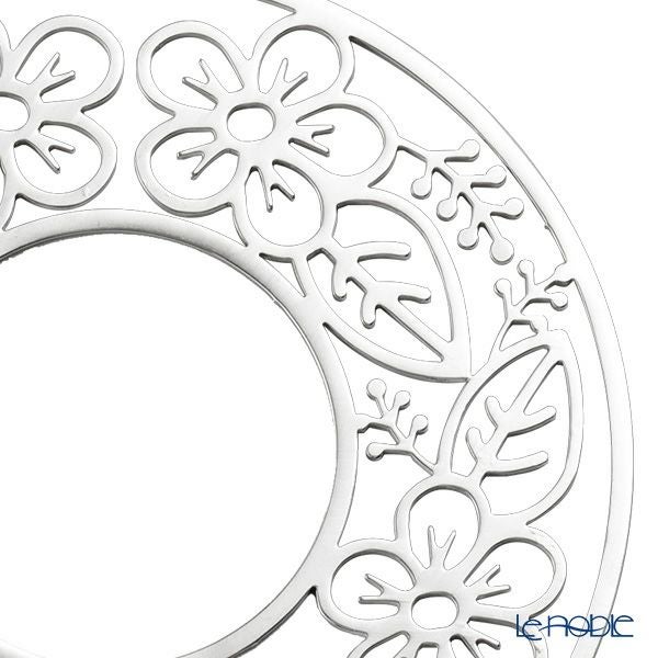 ディ・エクリュデザイン オーナメント／ナプキンリング フラワー 7cm ステンレス製