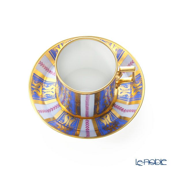 アウガルテン（AUGARTEN） マリーアントワネット コーヒーカップ＆ソーサー（098）フルバージョン