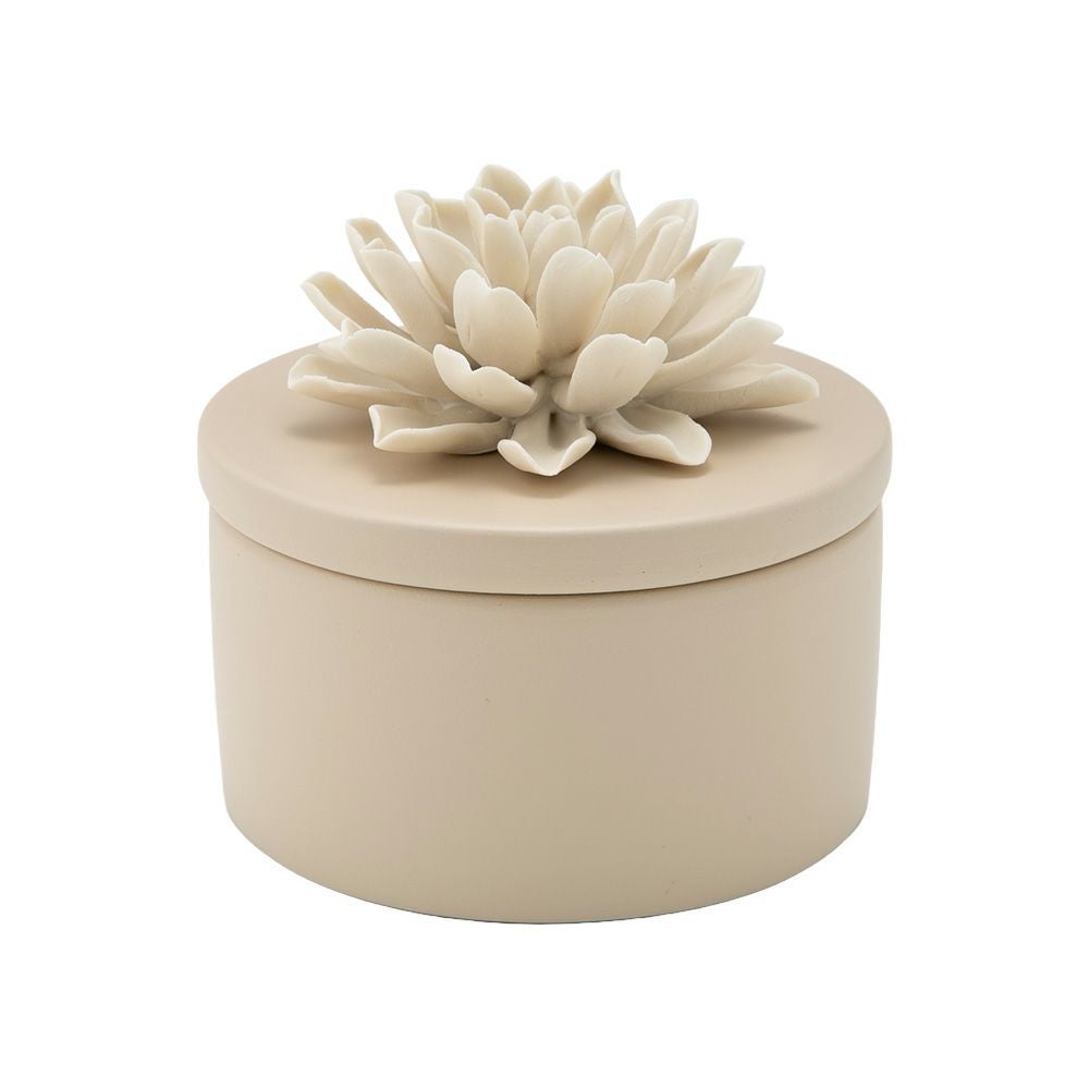 メッツァルーナ 小物入れ ダリア ベージュ S 9cm