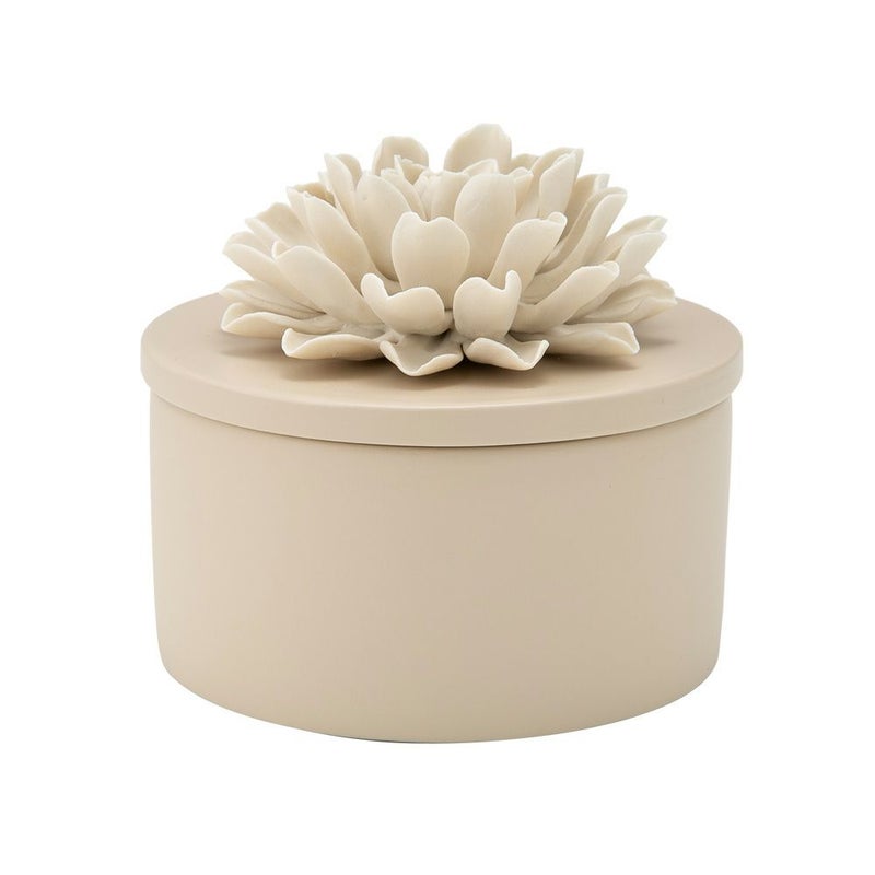 メッツァルーナ 小物入れ ダリア ベージュ L 12cm