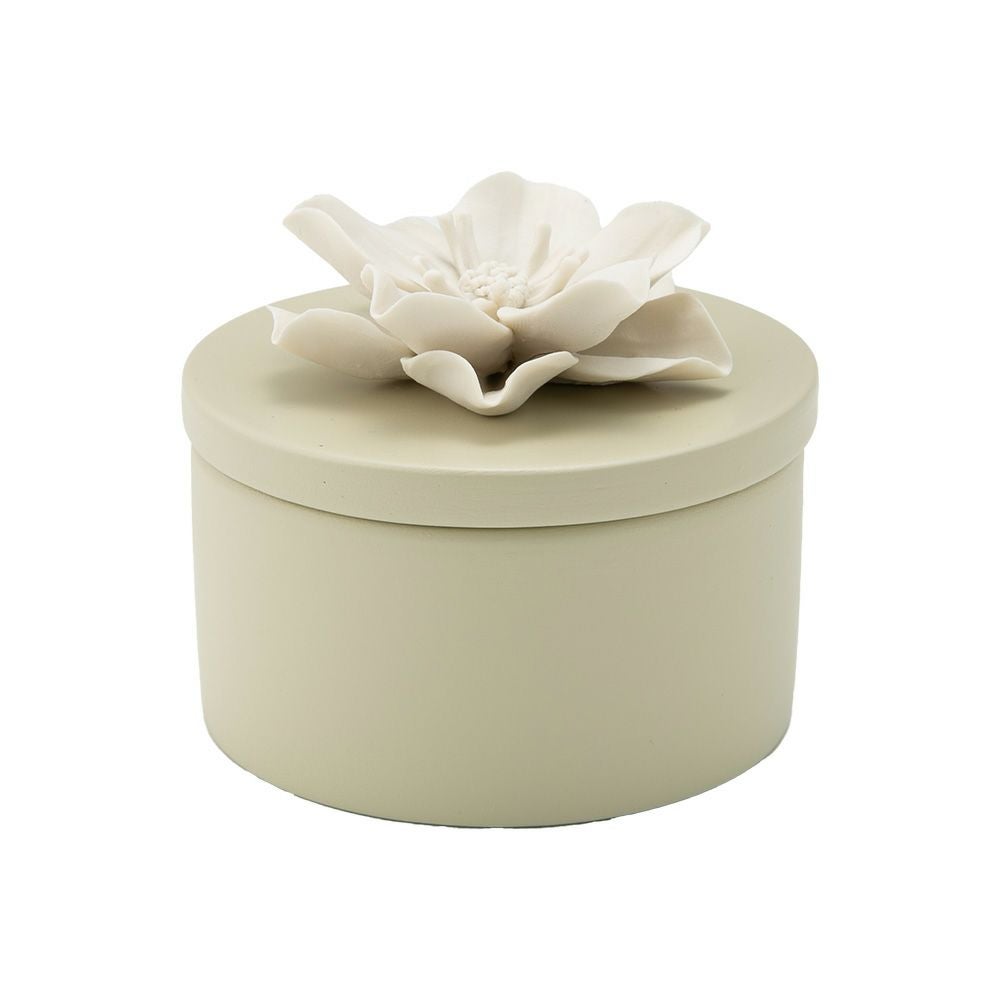 メッツァルーナ 小物入れ ハイビスカス グリーン S 9cm