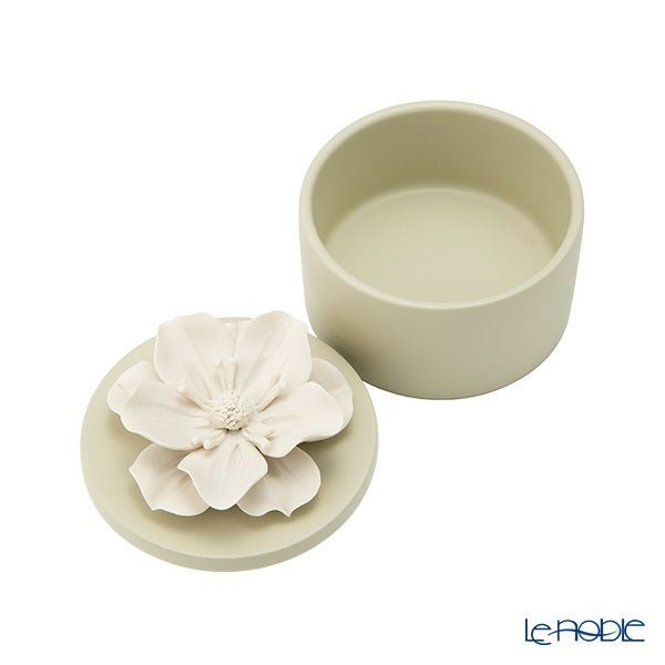 メッツァルーナ 小物入れ ハイビスカス グリーン L 12cm