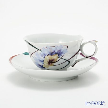 マイセン（Meissen） ユーゲント 614601／28633 ティーカップ＆ソーサー 170ml ポピー