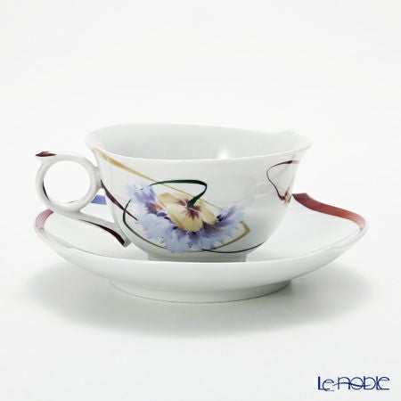 マイセン（Meissen） ユーゲント 614601／28633 ティーカップ＆ソーサー 170ml ポピー