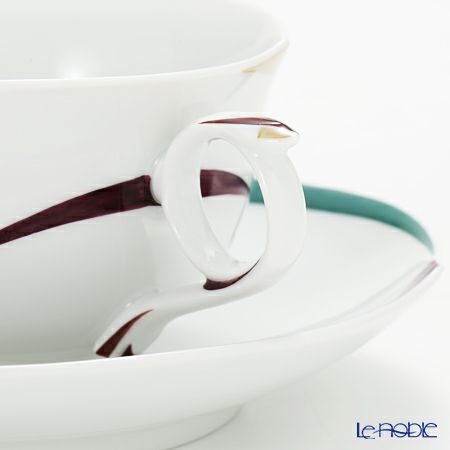 マイセン（Meissen） ユーゲント 614601／28633 ティーカップ＆ソーサー 170ml ポピー