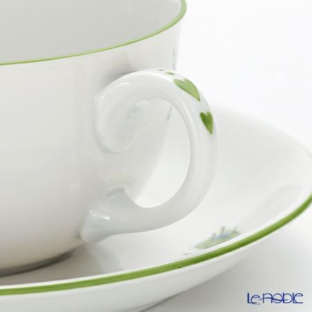 アウガルテン（AUGARTEN） ウィンナーローズ ブルー（5089Q） ティーカップ＆ソーサー（S） 200ml（001）