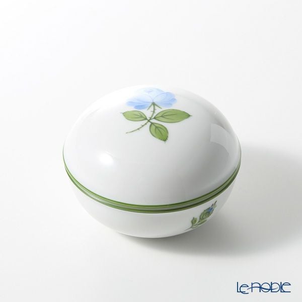 アウガルテン（AUGARTEN） ウィンナーローズブルー（5089Q） ジュエリーボックス 8cm（509）