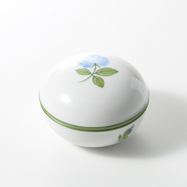 アウガルテン（AUGARTEN） ウィンナーローズブルー（5089Q） ジュエリーボックス 8cm（509）