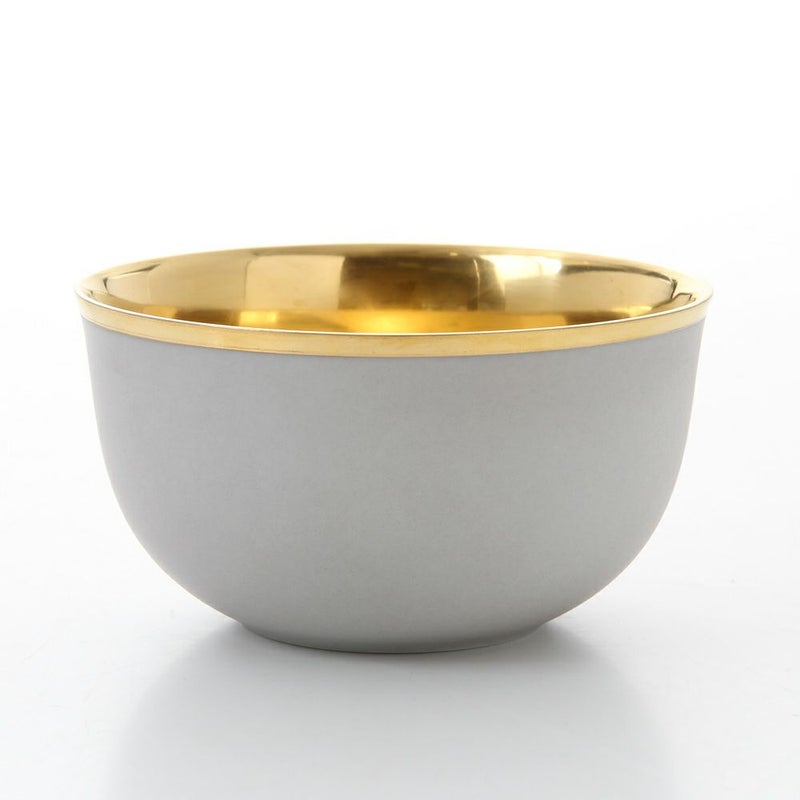 アウガルテン（AUGARTEN） トリアノン（7042RM） シャンパンボウル ライトグレイ／ゴールド