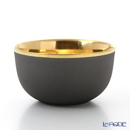 アウガルテン（AUGARTEN） トリアノン（7042SM） シャンパンボウル ダークグレイ／ゴールド