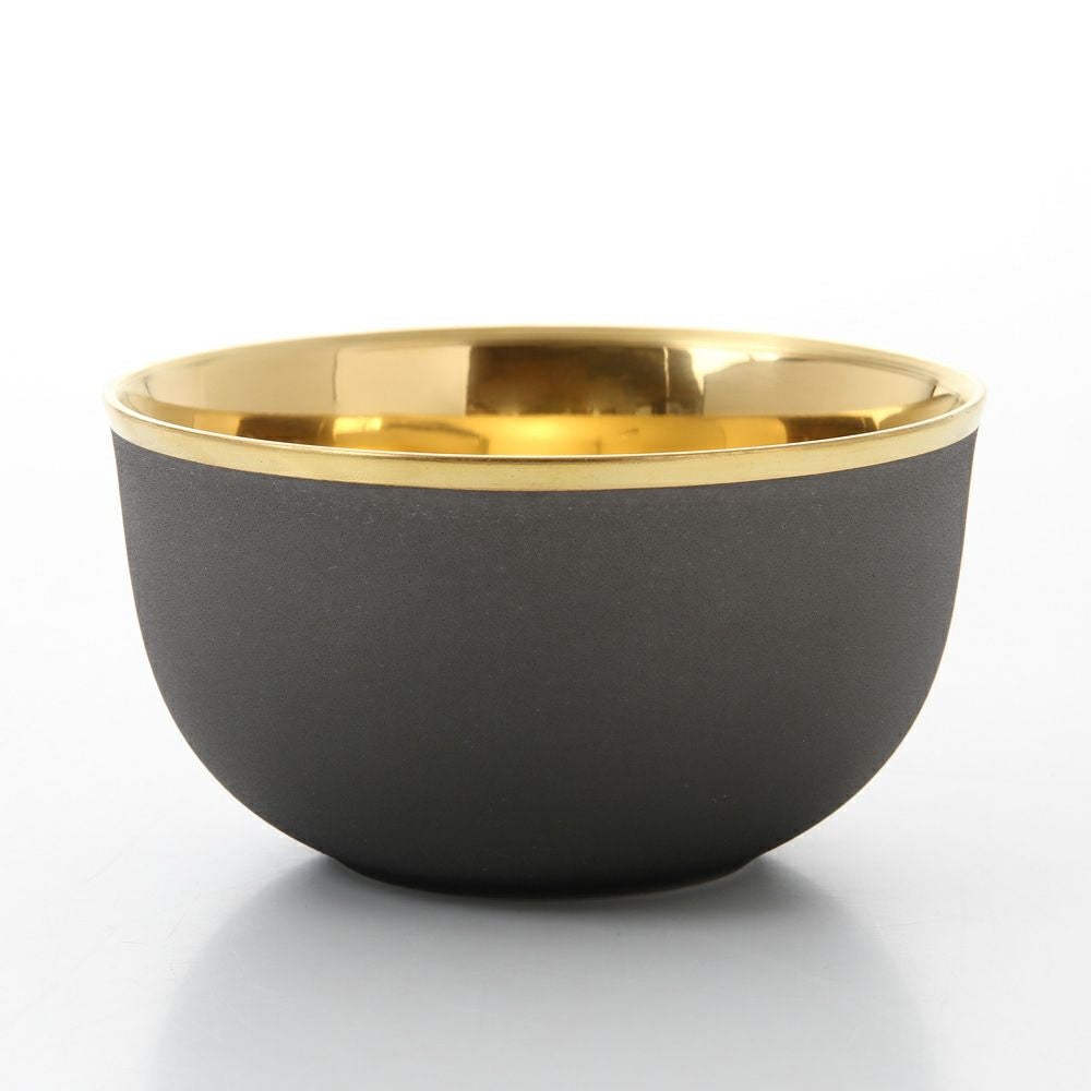 アウガルテン（AUGARTEN） トリアノン（7042SM） シャンパンボウル ダークグレイ／ゴールド