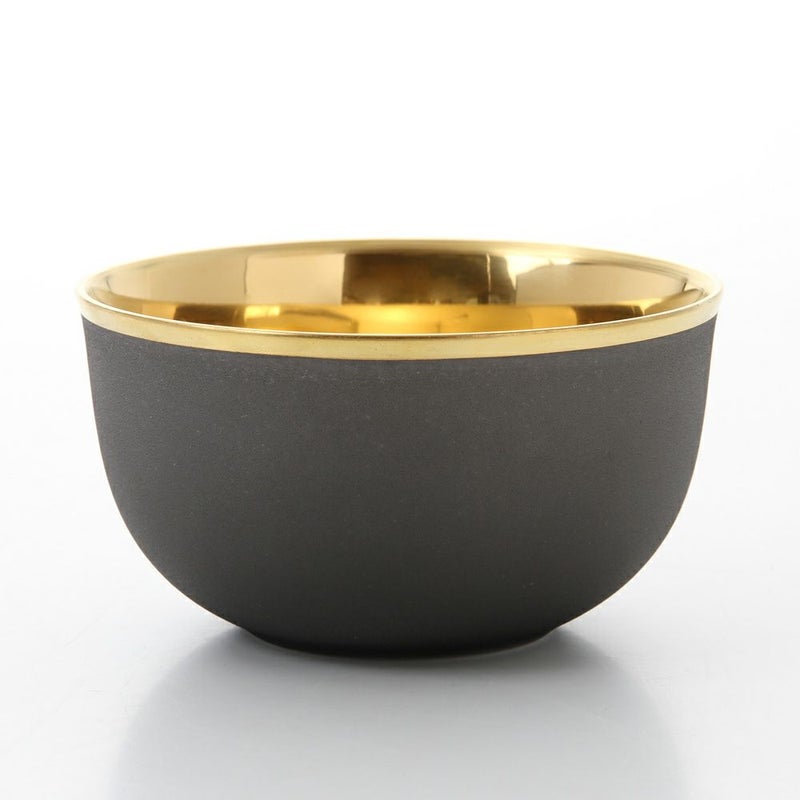 アウガルテン（AUGARTEN） トリアノン（7042SM） シャンパンボウル ダークグレイ／ゴールド