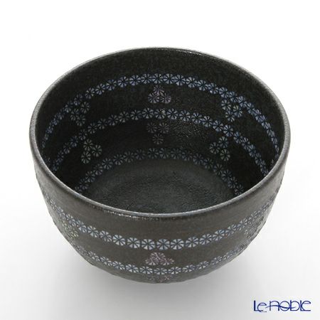 京焼・清水焼 抹茶碗 M0034 南蛮帯三島