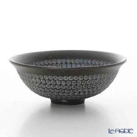 京焼・清水焼 平茶碗 M0035 南蛮三島詰