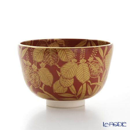 京焼・清水焼 抹茶碗 K0068 金襴手（きんらんで） 桐