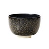 京焼・清水焼 抹茶碗（小茶碗） T00142 黒地金彩桜詰