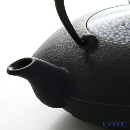 京焼・清水焼 鉄瓶急須 T0100 染付桜詰 大 900ml