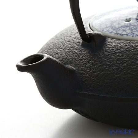 京焼・清水焼 鉄瓶急須 T0103 染付紅葉詰 小 410ml