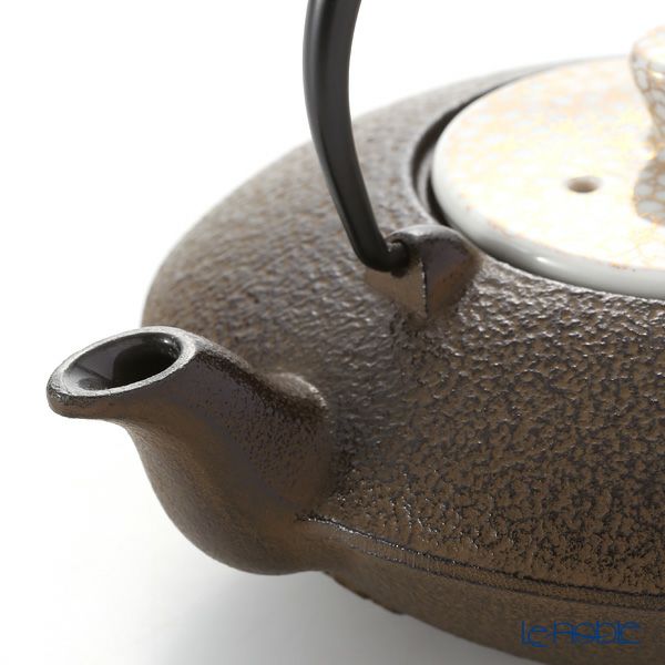 京焼・清水焼 鉄瓶急須・茶 T0168 金彩桜詰 小 410ml