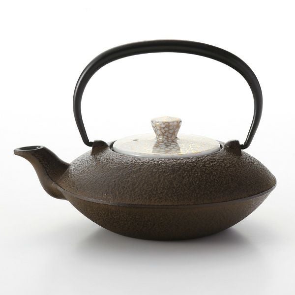 京焼・清水焼 鉄瓶急須・茶 T0168 金彩桜詰 小 410ml