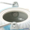 京焼・清水焼 ティーポット（石瓶） K0202 白菊青地 600ml アルミハンドル