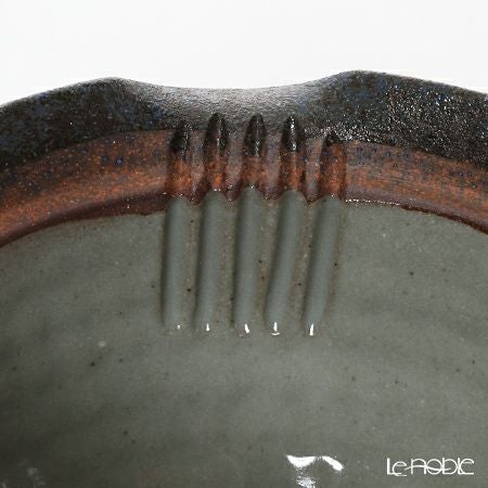 京焼・清水焼 ティーポット（宝瓶） M0290 南蛮三島詰 270ml