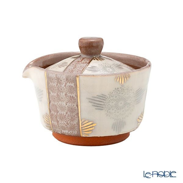 京焼・清水焼 宝瓶／急須 志野花三島 K02100 150ml