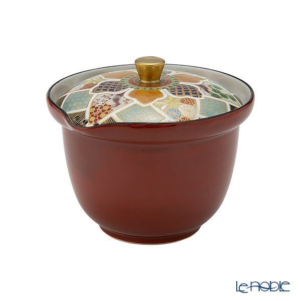 京焼・清水焼 ティーポット（宝瓶） 彩花小紋松竹梅 230ml T02111