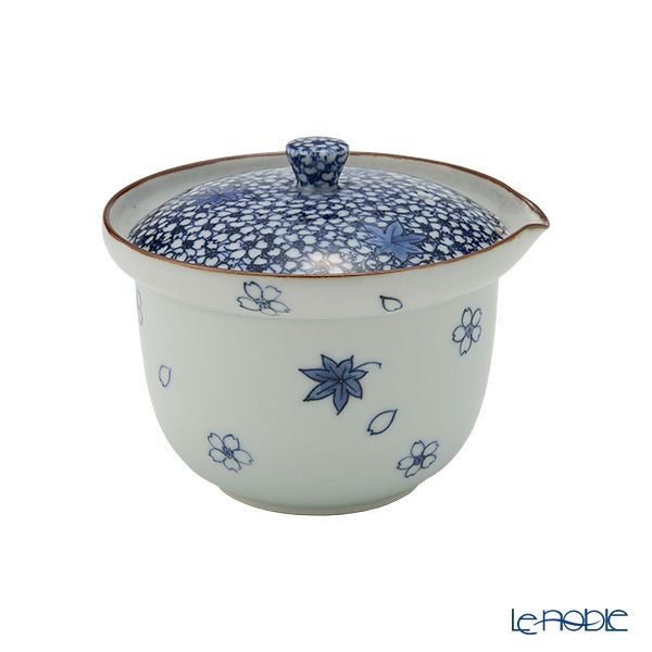 京焼・清水焼 ティーポット （宝瓶） 染付雲錦詰 230ml T02109